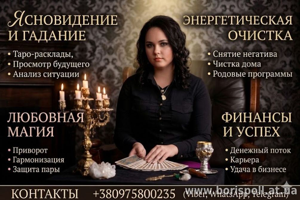Услуги ясновидящей Днепр.